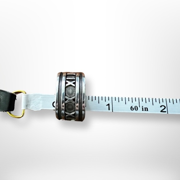 Tiffany and Co. Thick Atlas Band Ring Size 6 - Picture 10 of 10